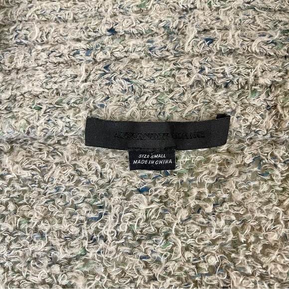 Alexander Wang Linen Blend Oversized Slouchy Buttoned Cardigan - Picture 13 of 13